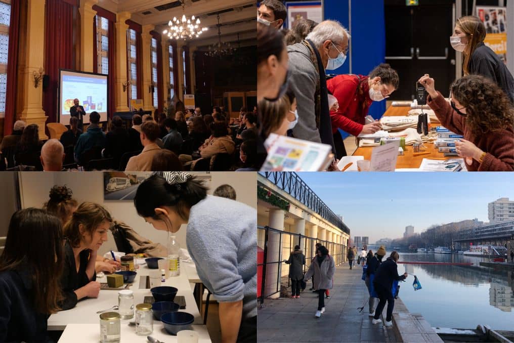 Différents évènements organisés dans le cadre du défi Déclics 2021-2022 © Agence Parisienne du Climat / Sébastien Borda