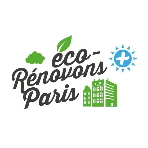 Logo Eco-rénovons Paris+