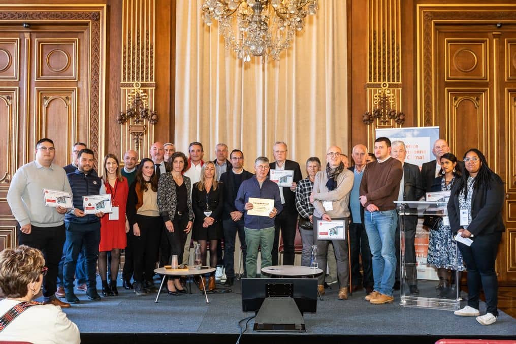 Remise du Deuxième Prix © Sébastien Borda / Agence Parisienne du Climat