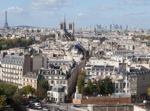 Ile Saint-Louis - Vue aérienne