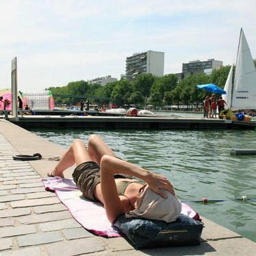 Paris Plage 2009, Bassin de la Villette