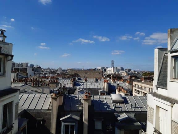 Vue sur le 17e arrondissement © Agence Parisienne du Climat